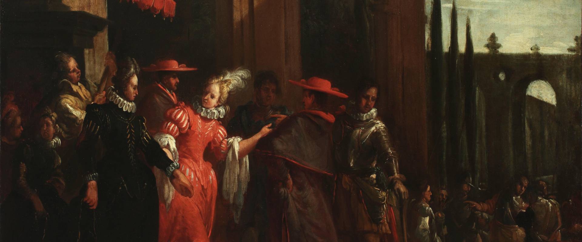 Elisabetta Farnese incontra i cardinali Gozzadini e Acquaviva foto di Carlo Pagani